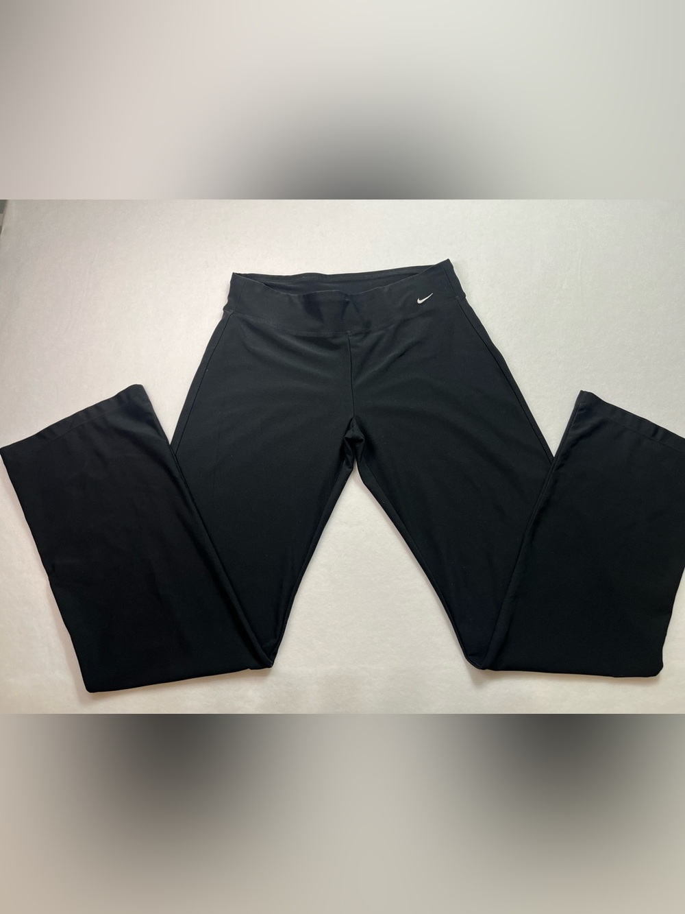 Nike flare M-Long Black Dri-FIT Performance Leggings with Swoosh